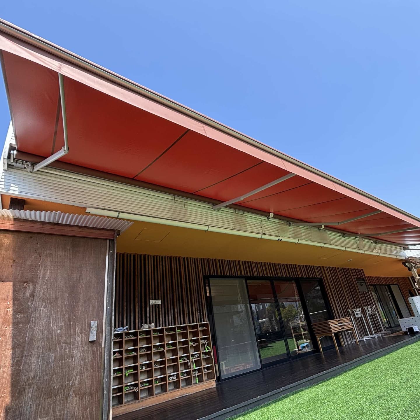 オーニングテント張替後