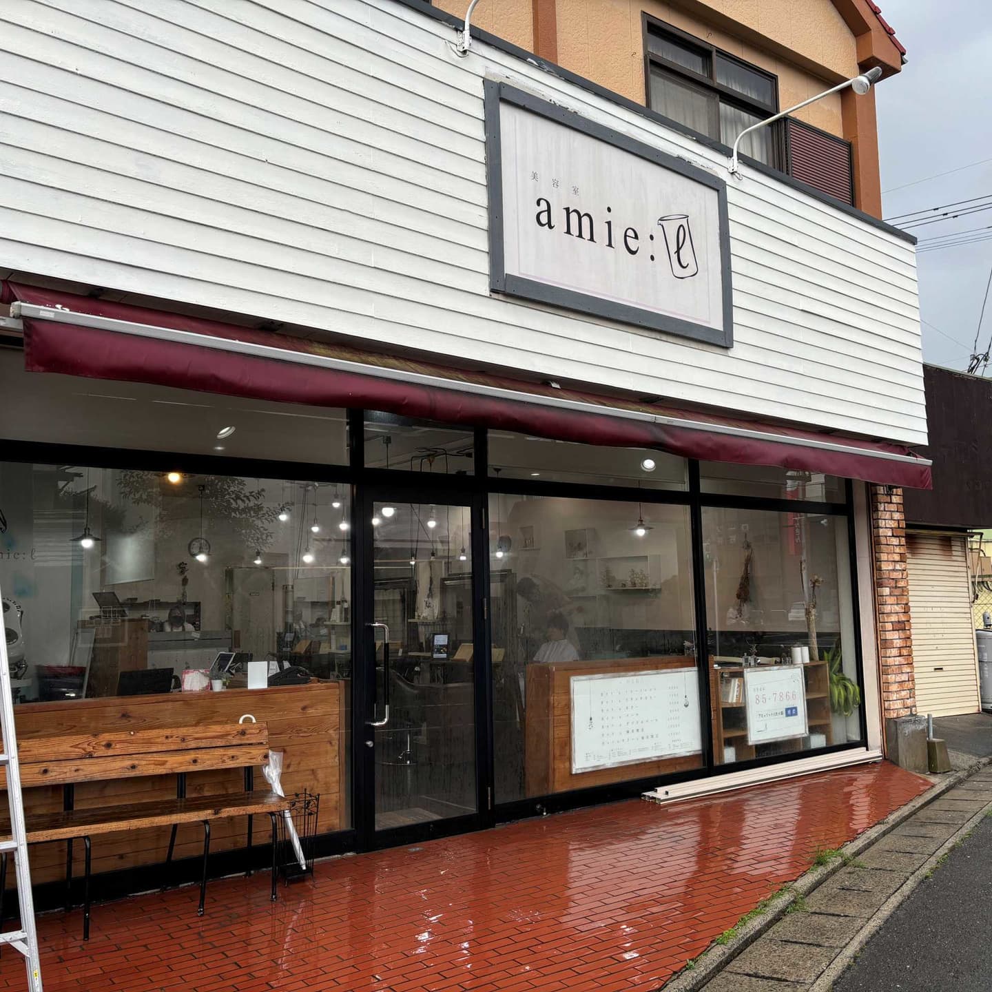 オーニングテント張替前